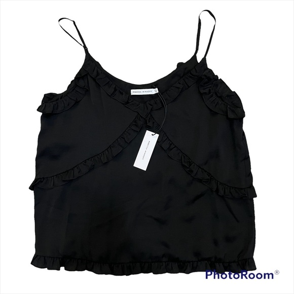 Rebecca Minkoff Tops - REBECCA MINKOFF TANK RUFFLE CAMI TOP